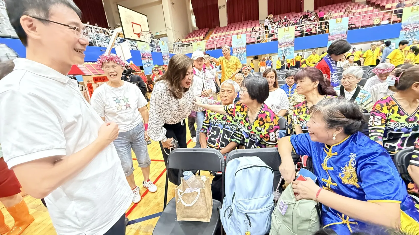 副市長親臨現場加油打氣(圖片提供/基隆市衛生局保健科)