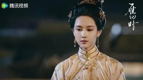 古裝陸劇最美千金第3名：陳都靈《雁回時》（圖／取自微博）