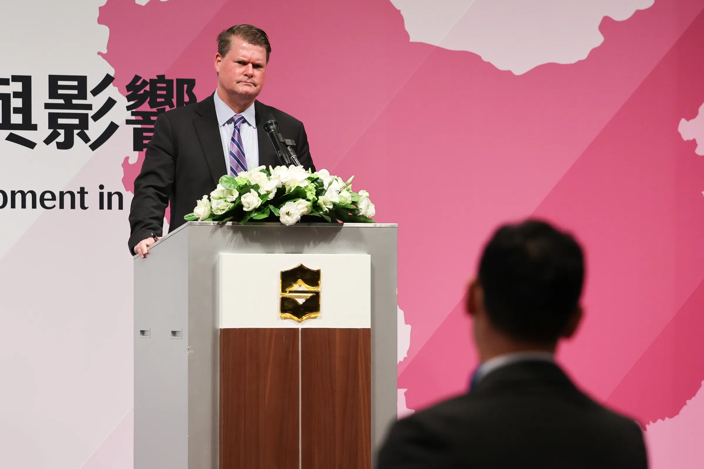 20261020-國防安全研究院「國際政經變局下的中國大陸發展趨勢與影響」國際研討會，美國國防部前印太安全事務助理部長薛瑞福。（陳品佑攝）