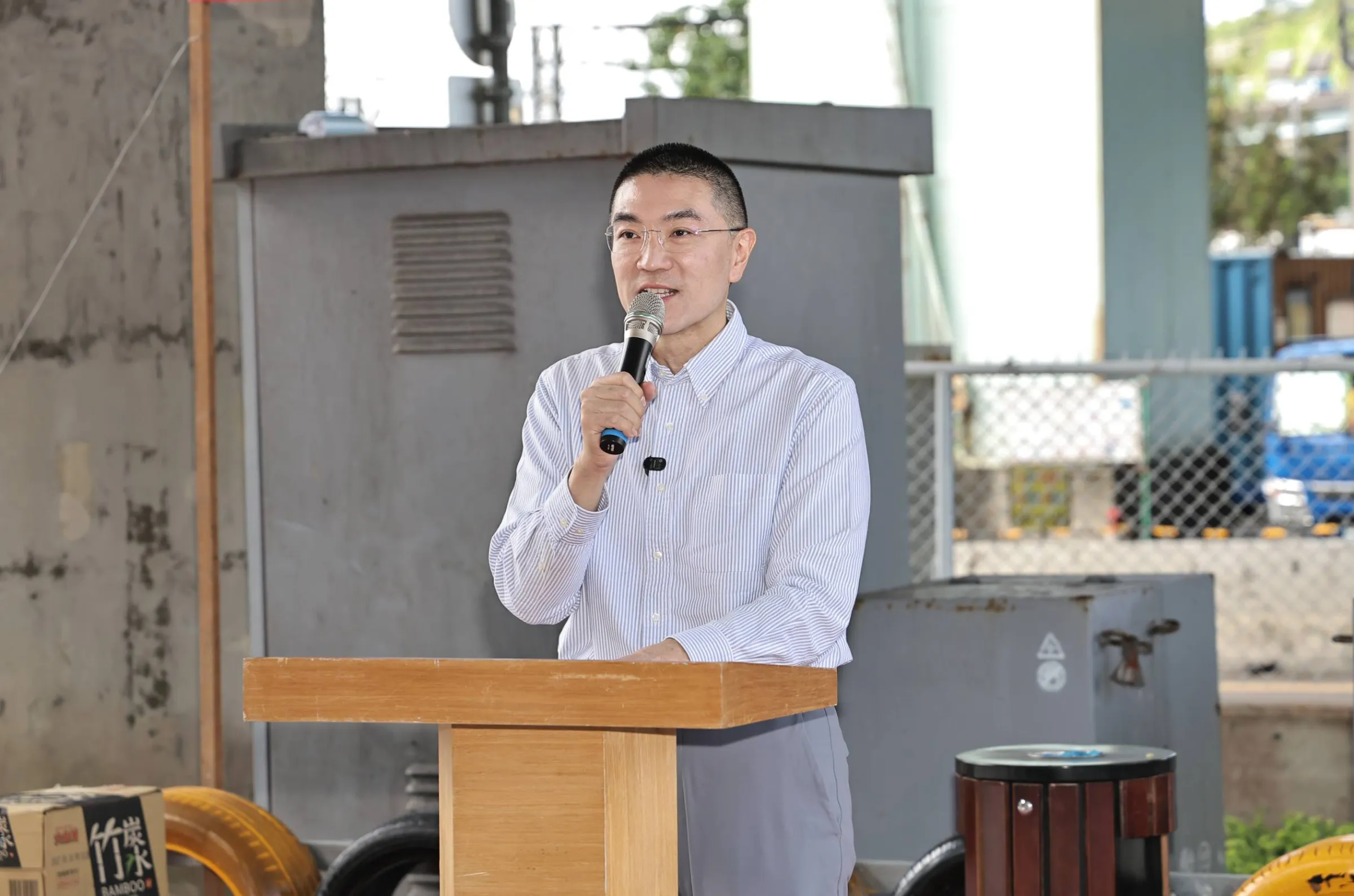 市長謝國樑主持「暖暖機車練習場」啟用典禮。(圖片提供/基隆市政府綜合發展處新聞科)