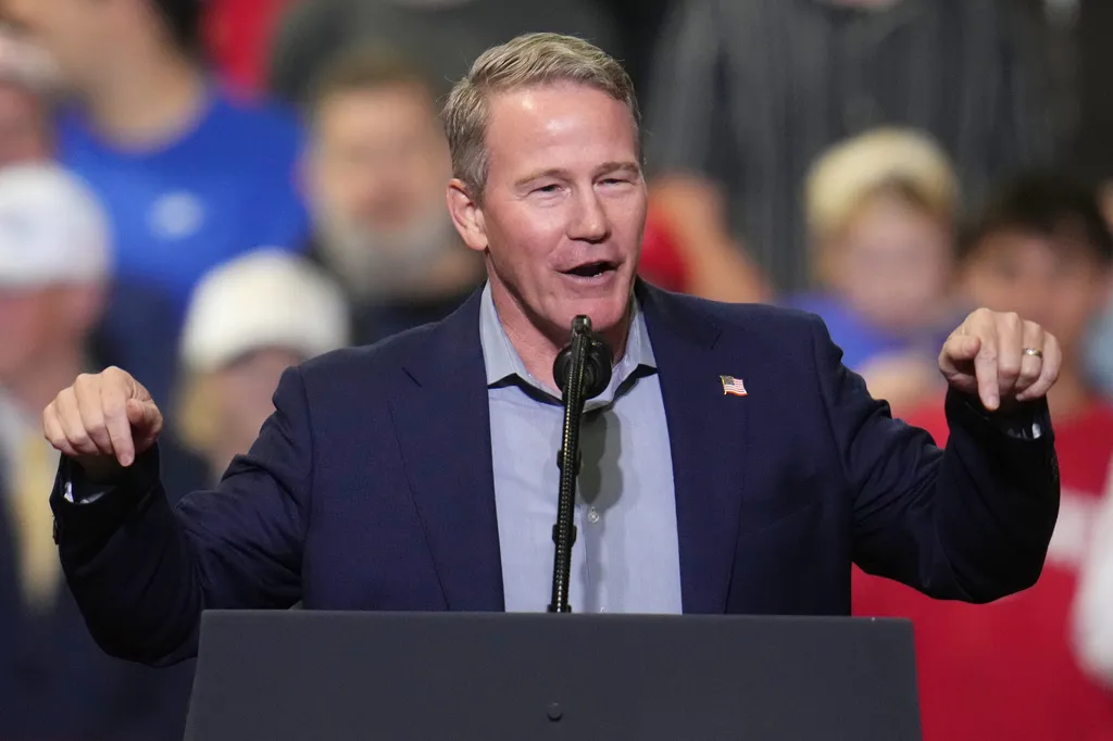 俄亥俄州共和黨籍聯邦參議員休斯泰德（Jon Husted）。（美聯社）