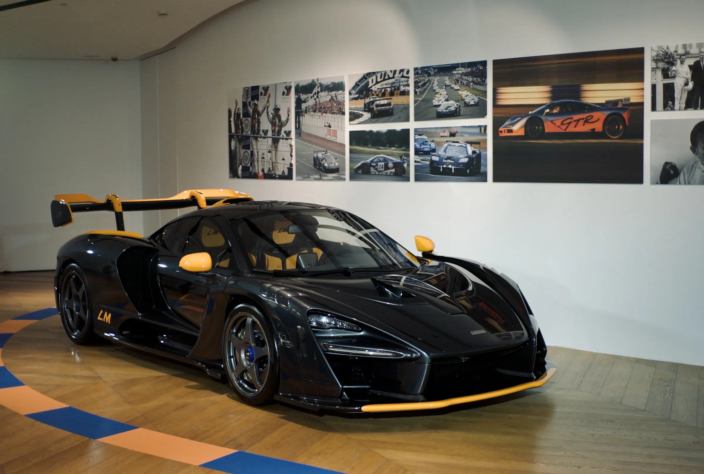 現場還可以看到McLaren Senna Le Mans等代表性車款。（劉芯衣攝）