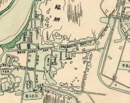 《臺北市街圖》 1897（圖／遠足文化提供）