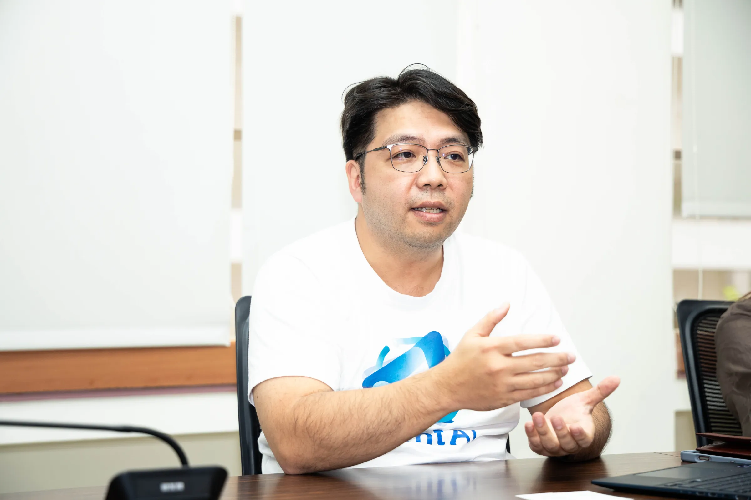 中華創智總經理李柏青。（風傳媒攝）