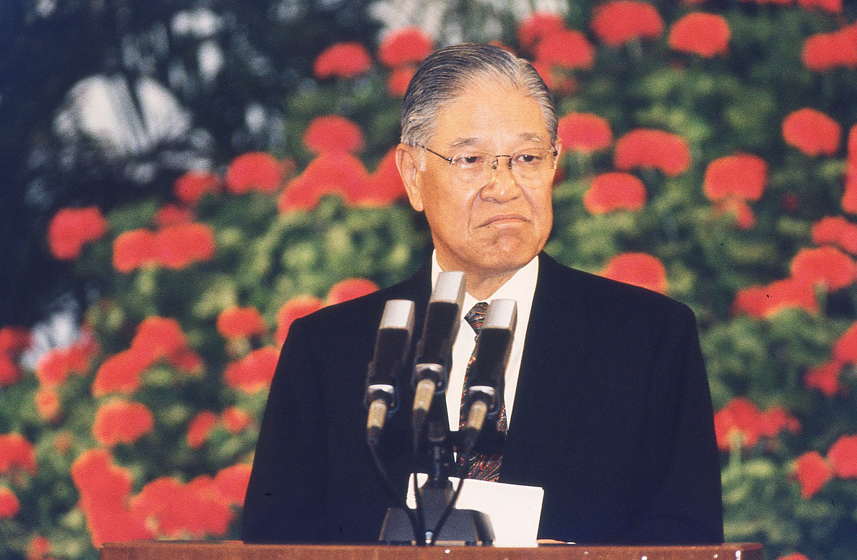 李登輝打出的「兩國論」是一石多鳥的牌。（新新聞資料照）