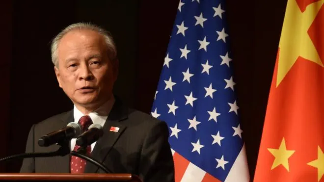 崔天凱表示，不認為任何國家能夠真正遏制中國。（BBC中文網）