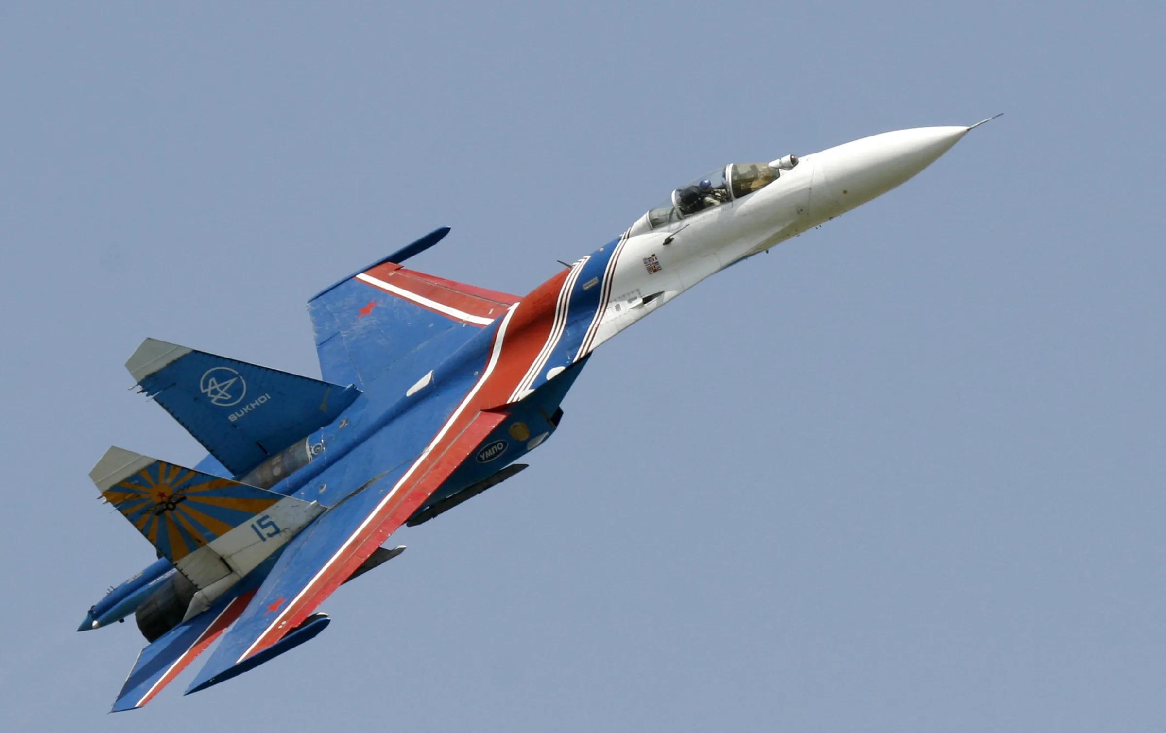 俄羅斯空軍蘇-27（Su-27）戰鬥機（美聯社）