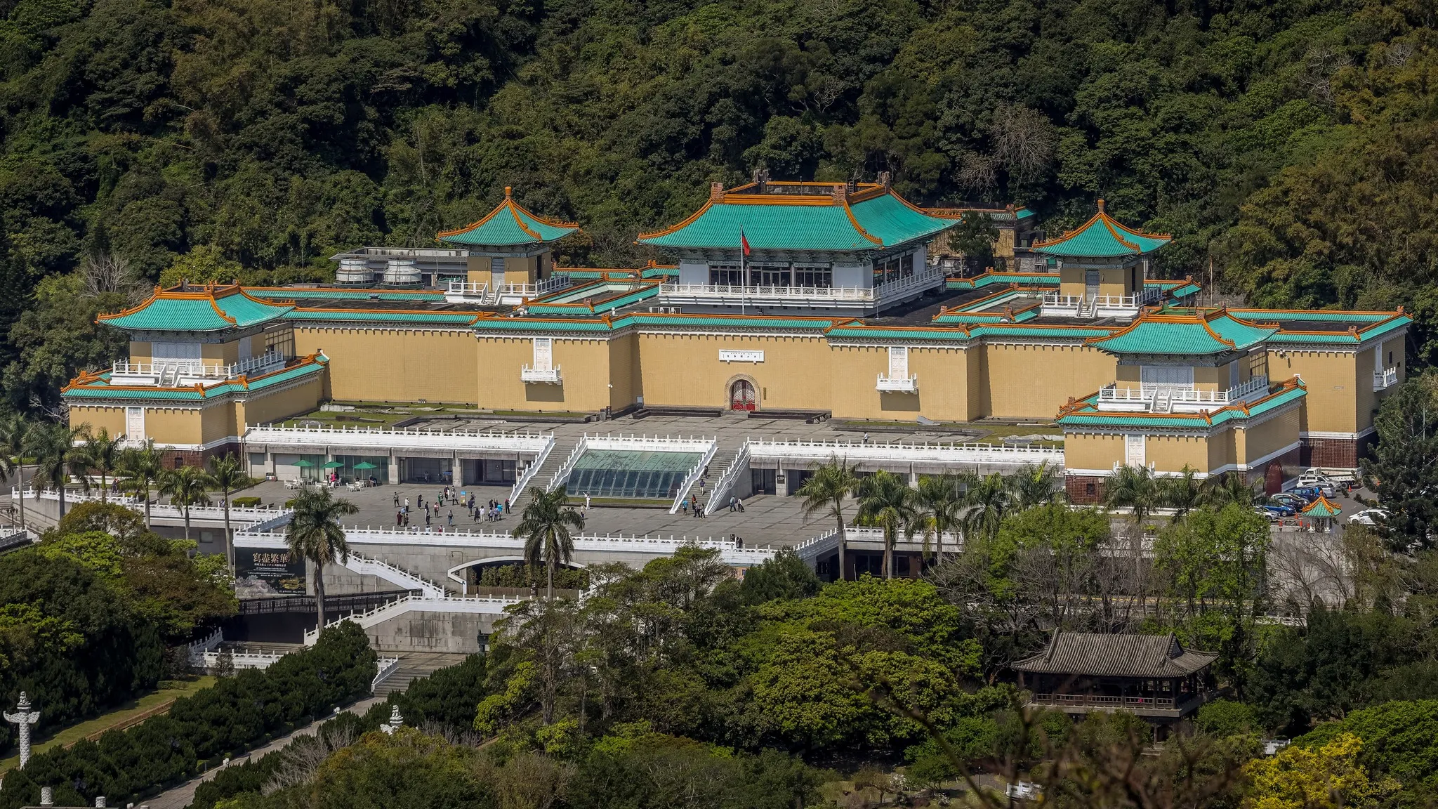 故宮遠景。（取自國立故宮博物院臉書）