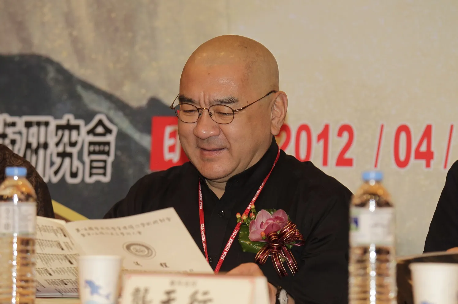 尹衍樑、潤泰、大潤發、南山人壽。（林旻萱攝）