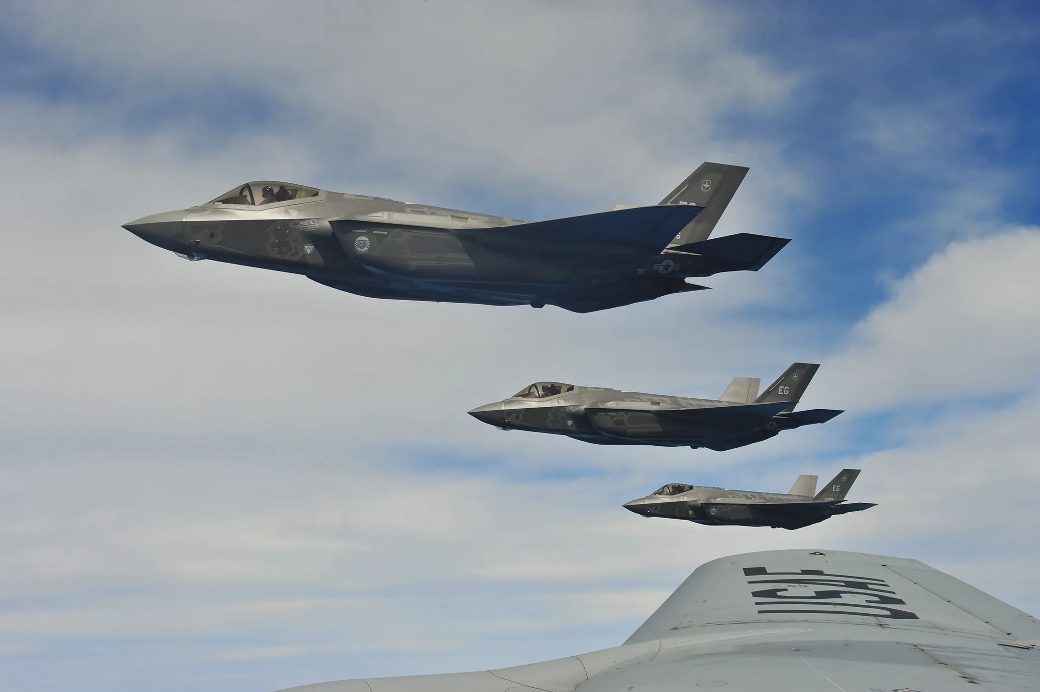 美國空軍宣布F-35戰機具備初始作戰能力，寫下新的里程碑。（翻攝US Air Force）