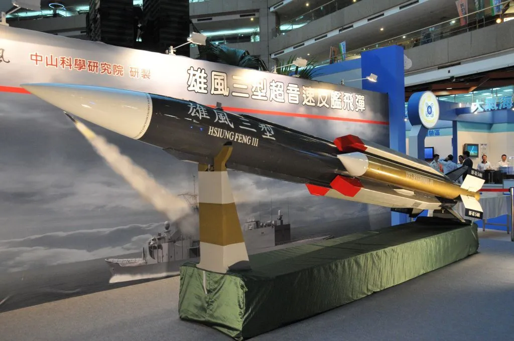 雄三模型彈。(取自中科院網站)