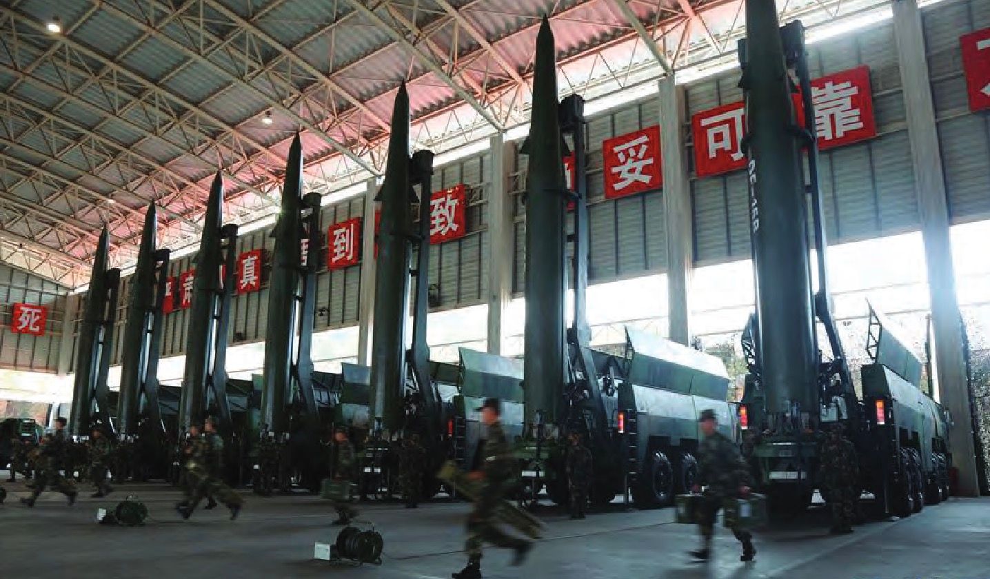 東風-15B。(翻攝《2023年中國人民解放軍火箭軍戰鬥序列》報告)