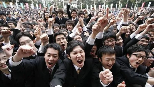 中國大學生超多,獨立思考的有幾人?(取自網路)