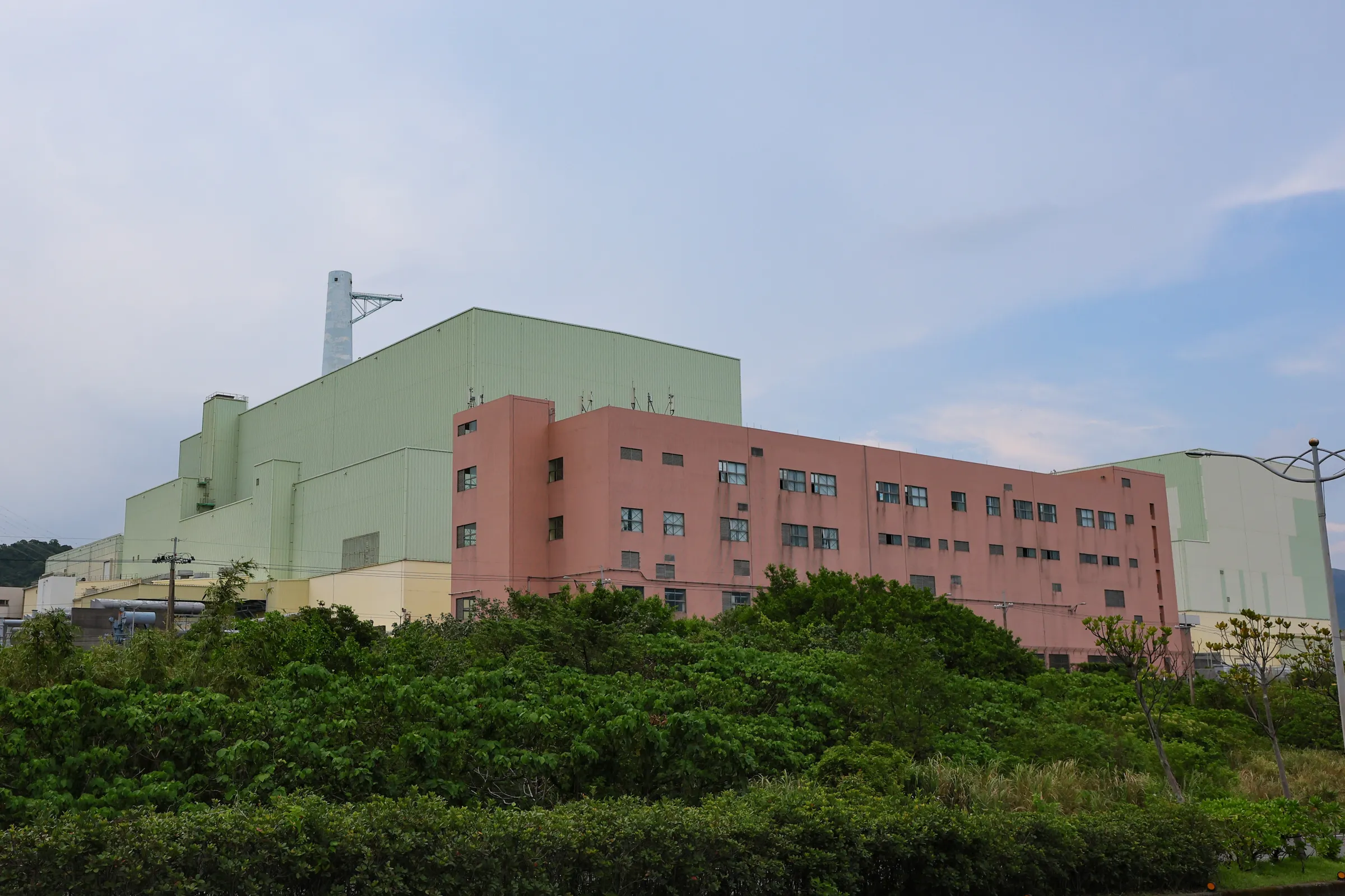 Lungmen Nuclear Power Plant (Nuclear Power Plant No. 4), operated by Taipower. (Photo by Yen Lin-yu)