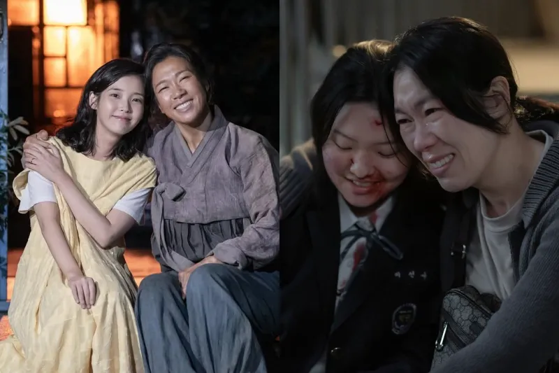 Netflix《苦盡柑來遇見你》除了IU演技被讚爆以外,劇中飾演她媽媽角色的廉惠蘭也大有來頭!(圖/翻攝自acefactory.official@instagram、IMDb官網)