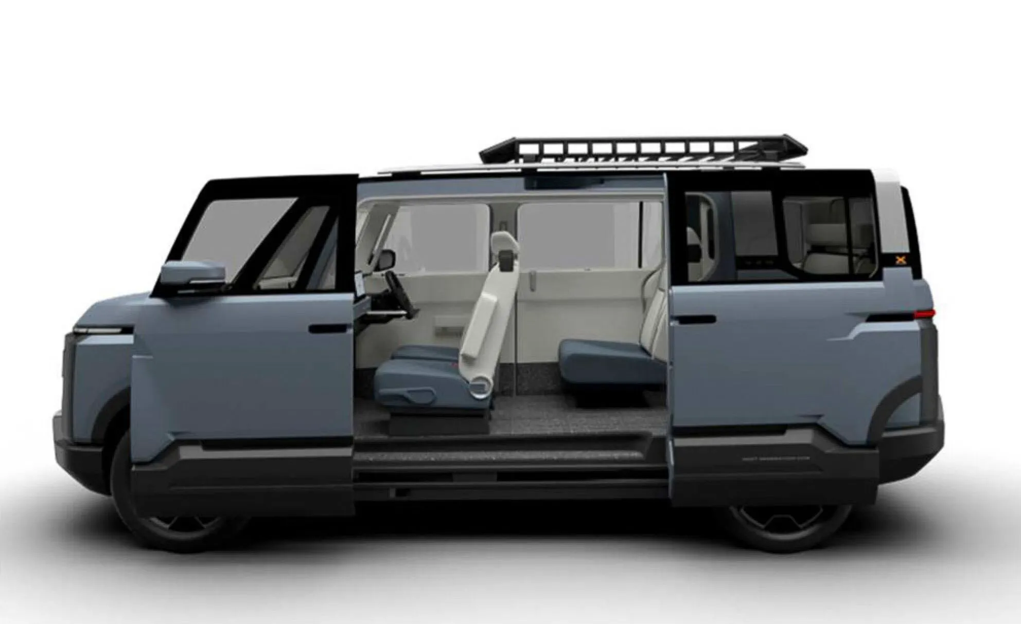 ▲無B柱設計創造出超大的空間機能。(圖/Toyota)