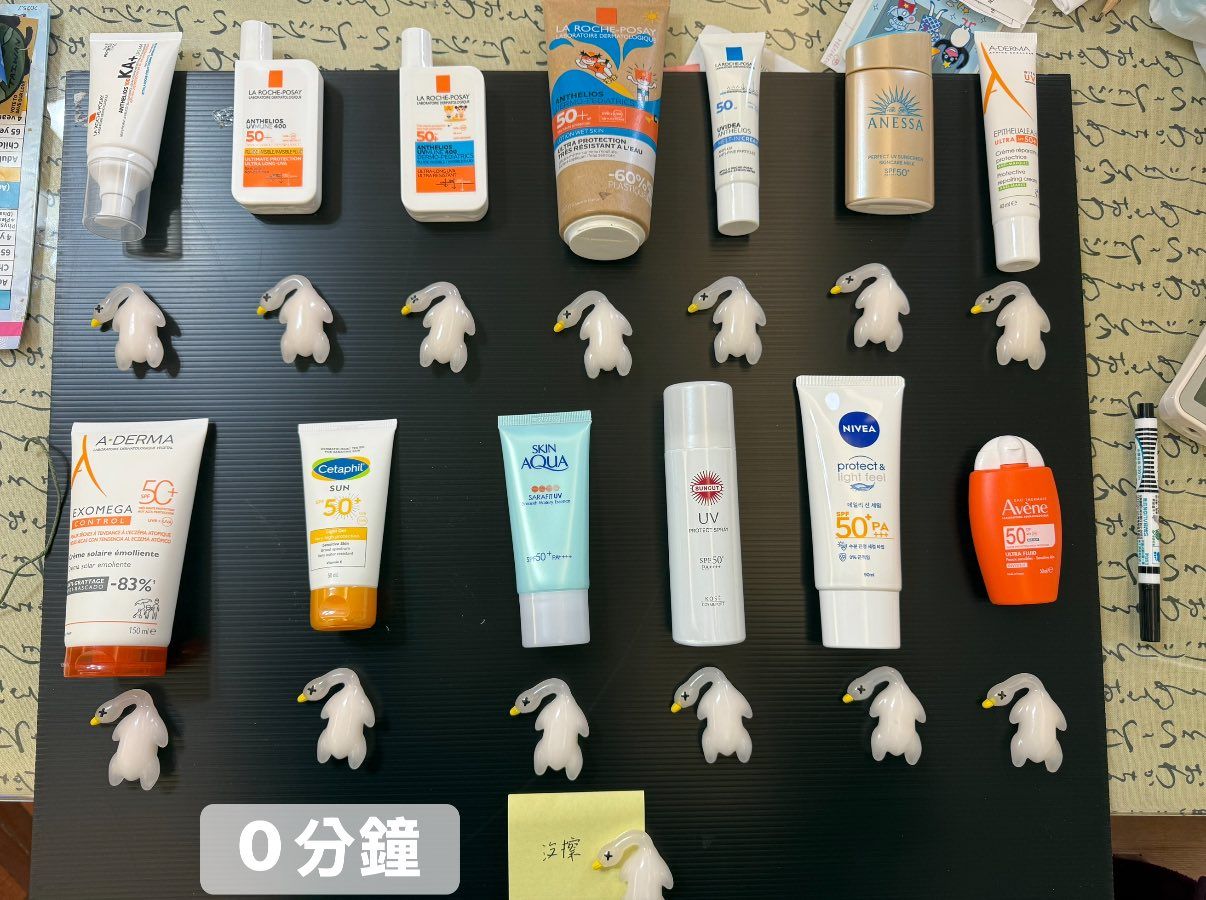 防曬塗抹0分鐘曝曬效果。(圖/盧俊偉醫師提供)