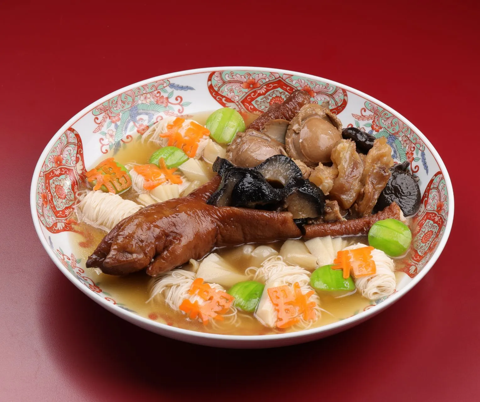 山海乾坤豬腳麵線。