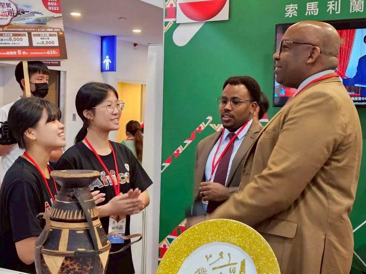 連續四年國際旅遊展實操 花蓮四維高中以專業與熱情展現國際能力。(圖/花蓮四維高中提供)