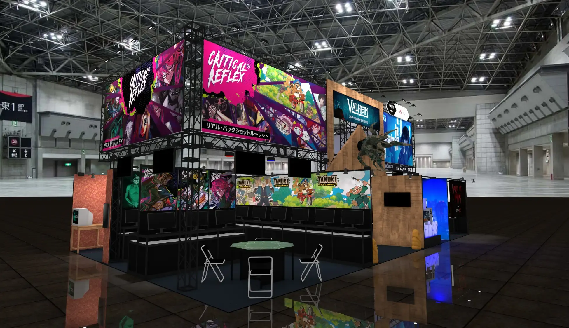 CRITICAL REFLEXが東京ゲームショウ2025に出展し、「リアルBuckshot Roulette」と新作ホラー体験を披露する。CRITICAL REFLEX