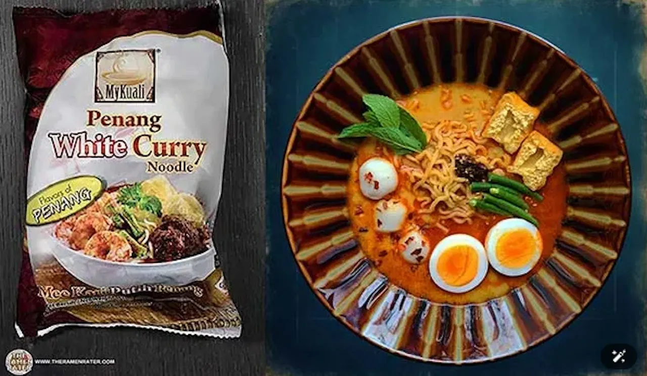 MyKuali MyKuali檳城白咖哩麵(馬來西亞)。(圖/翻攝自YouTube)