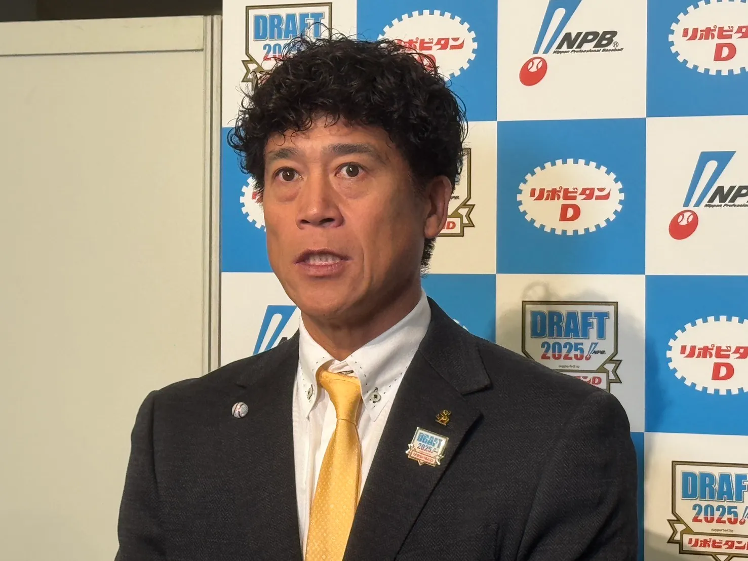 プロ野球ドラフト会議2025。城島健司。