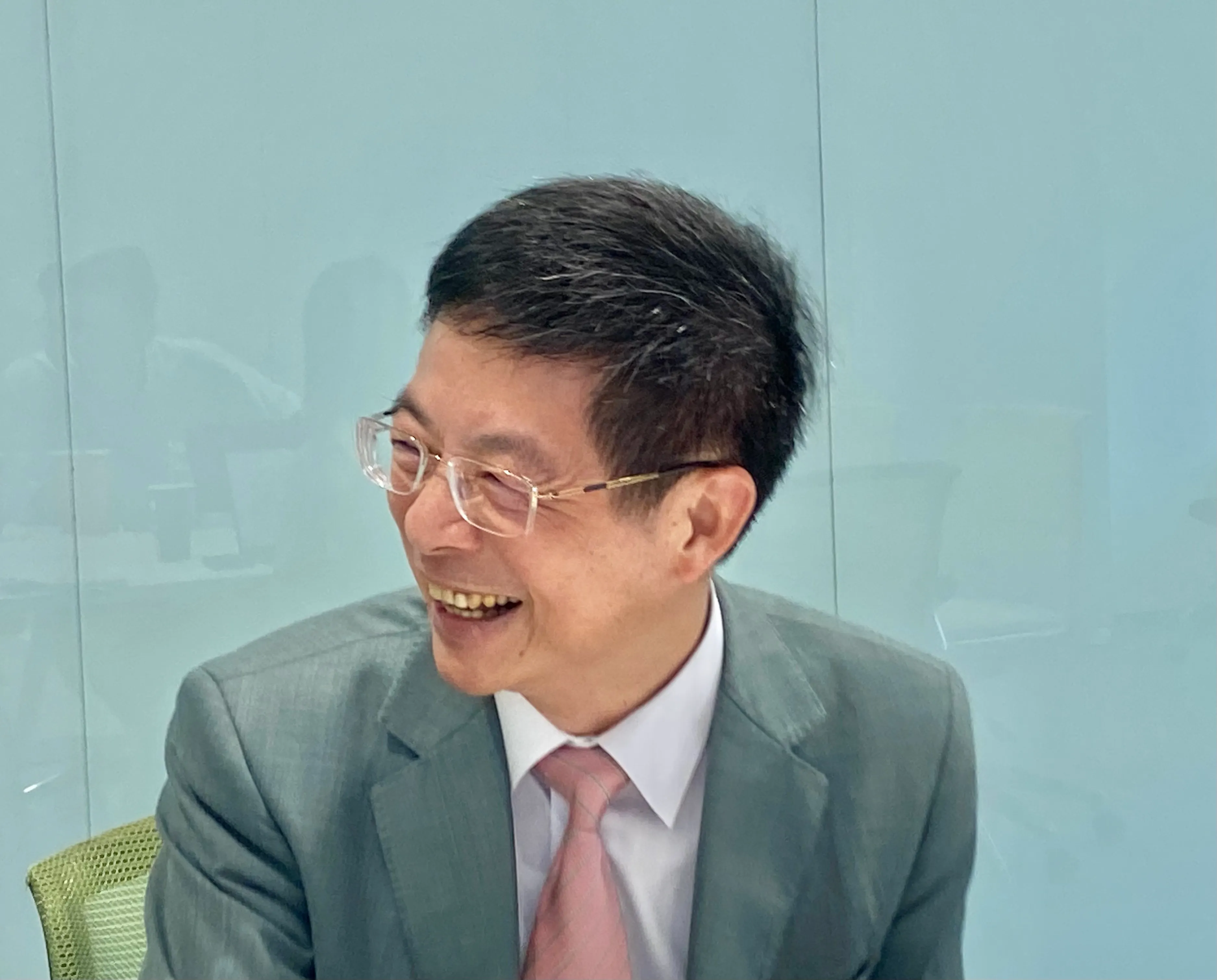 玉山金控董事長黃男州。(陳怡慈攝)