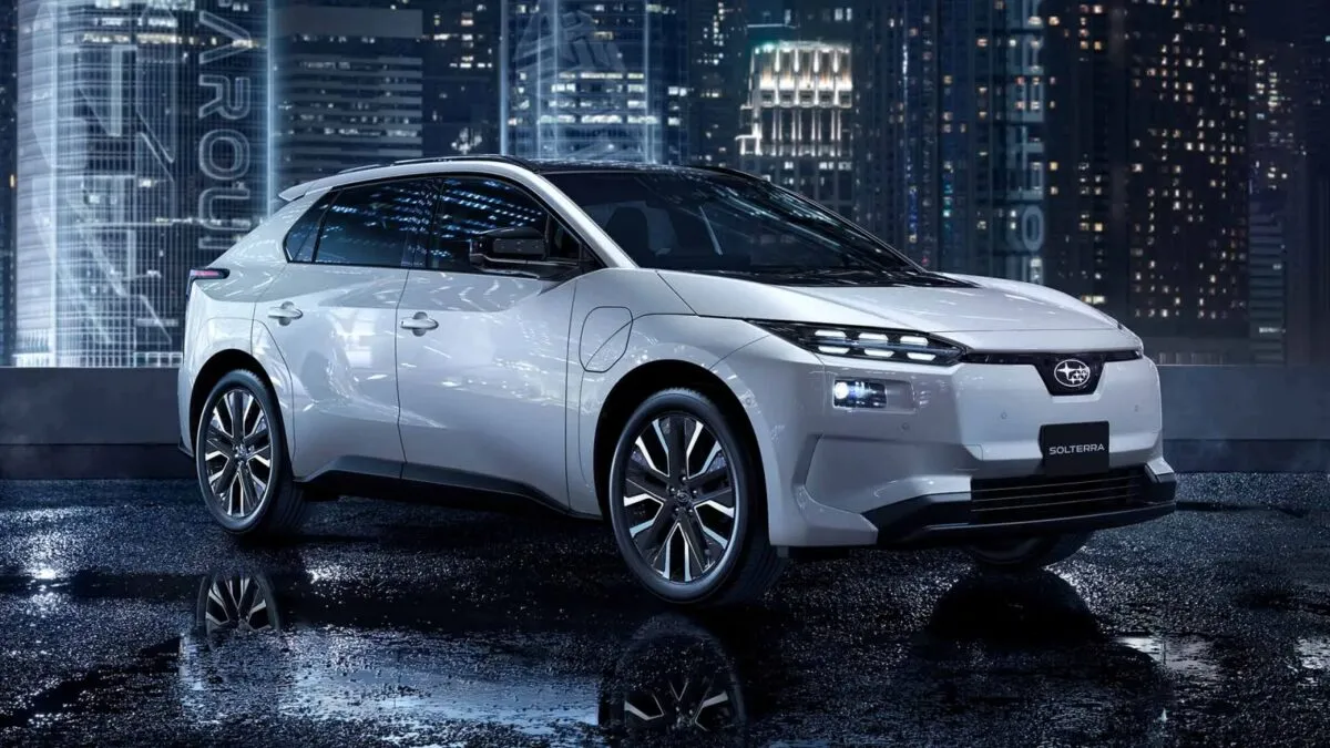▲台灣積極推動電動車陣容,改款新Solterra將做為先發。(圖/Subaru)