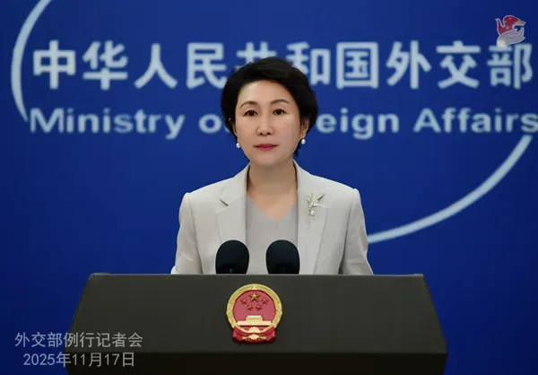 中國外交部發言人毛寧。(翻攝自中國外交部網站)