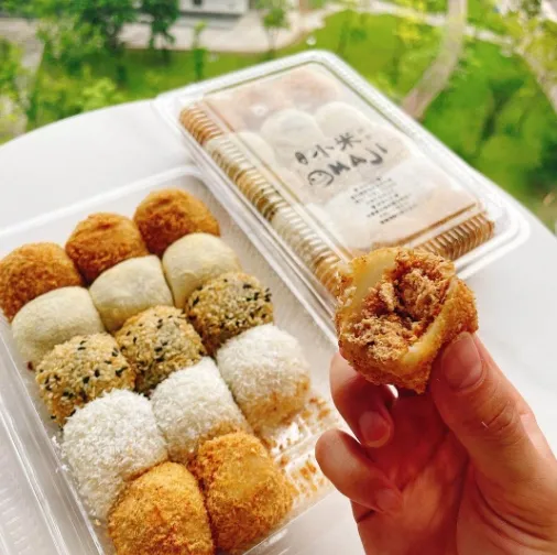 烏來老街美食推薦|烏來小米麻吉(圖/取自IG@foodies_dorothy)