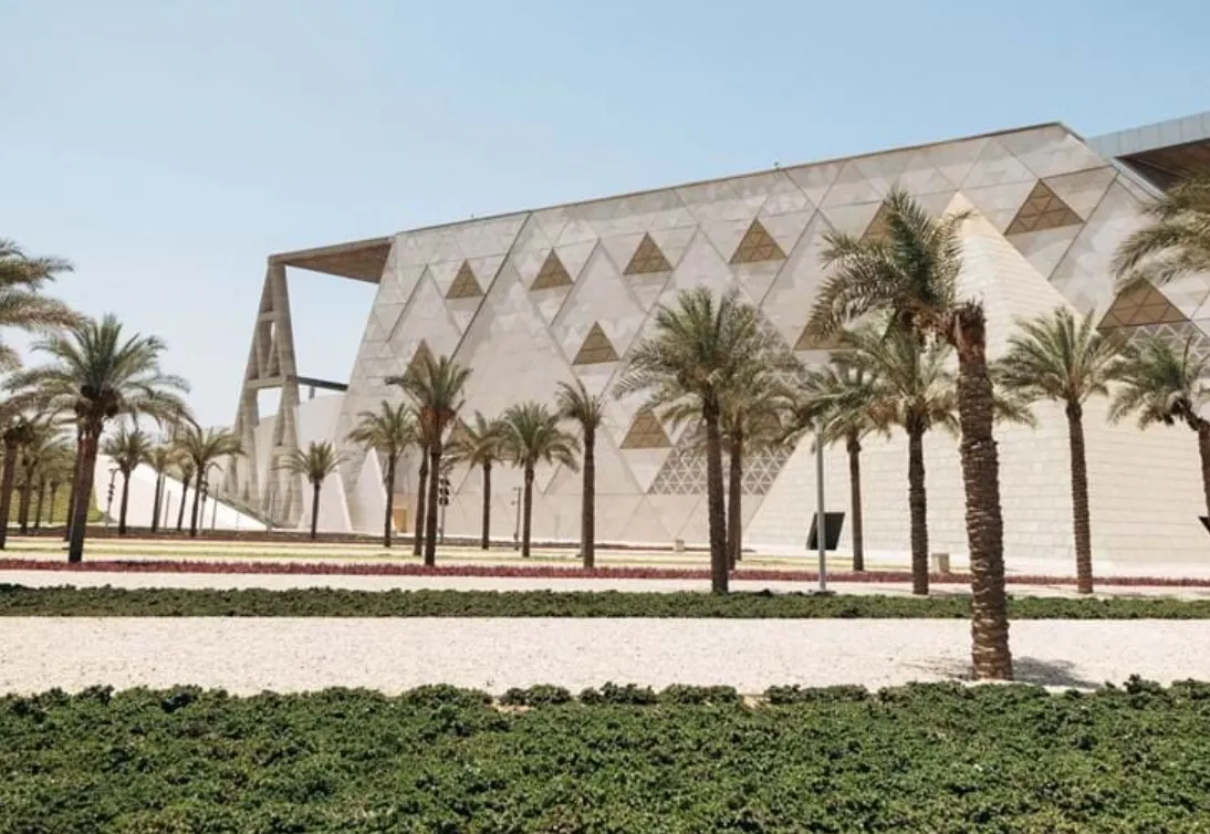 大埃及博物館。(圖/取自The Grand Egyptian Museum)