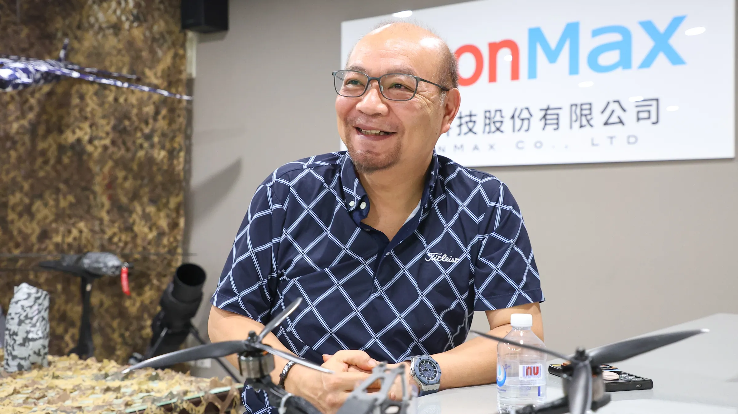 20260413-銘旺科技董事長周維昆專訪。(顏麟宇攝)
