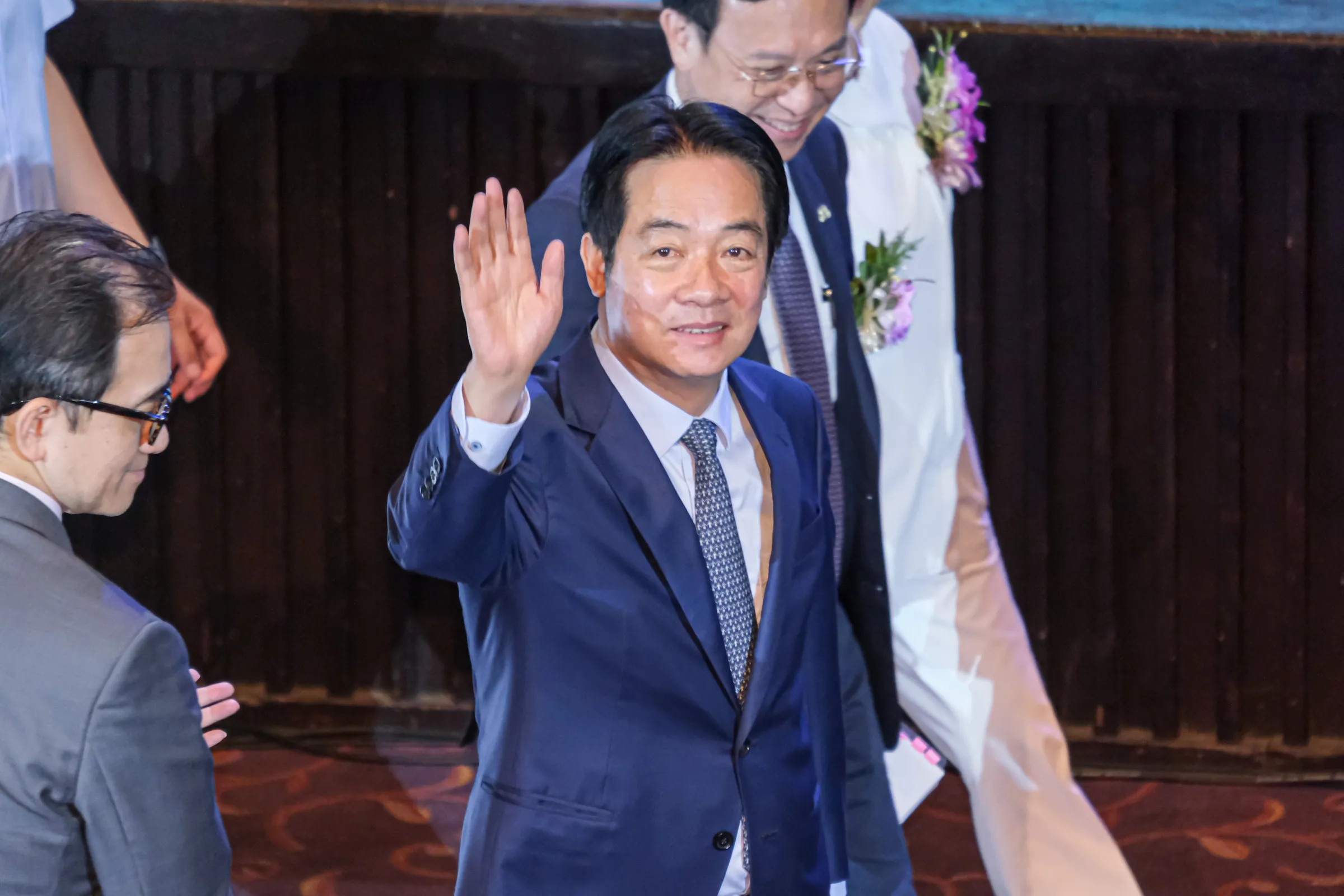 20260512-總統賴清德(見圖)12日出席「115年國際護師節聯合慶祝大會」。(劉偉宏攝)