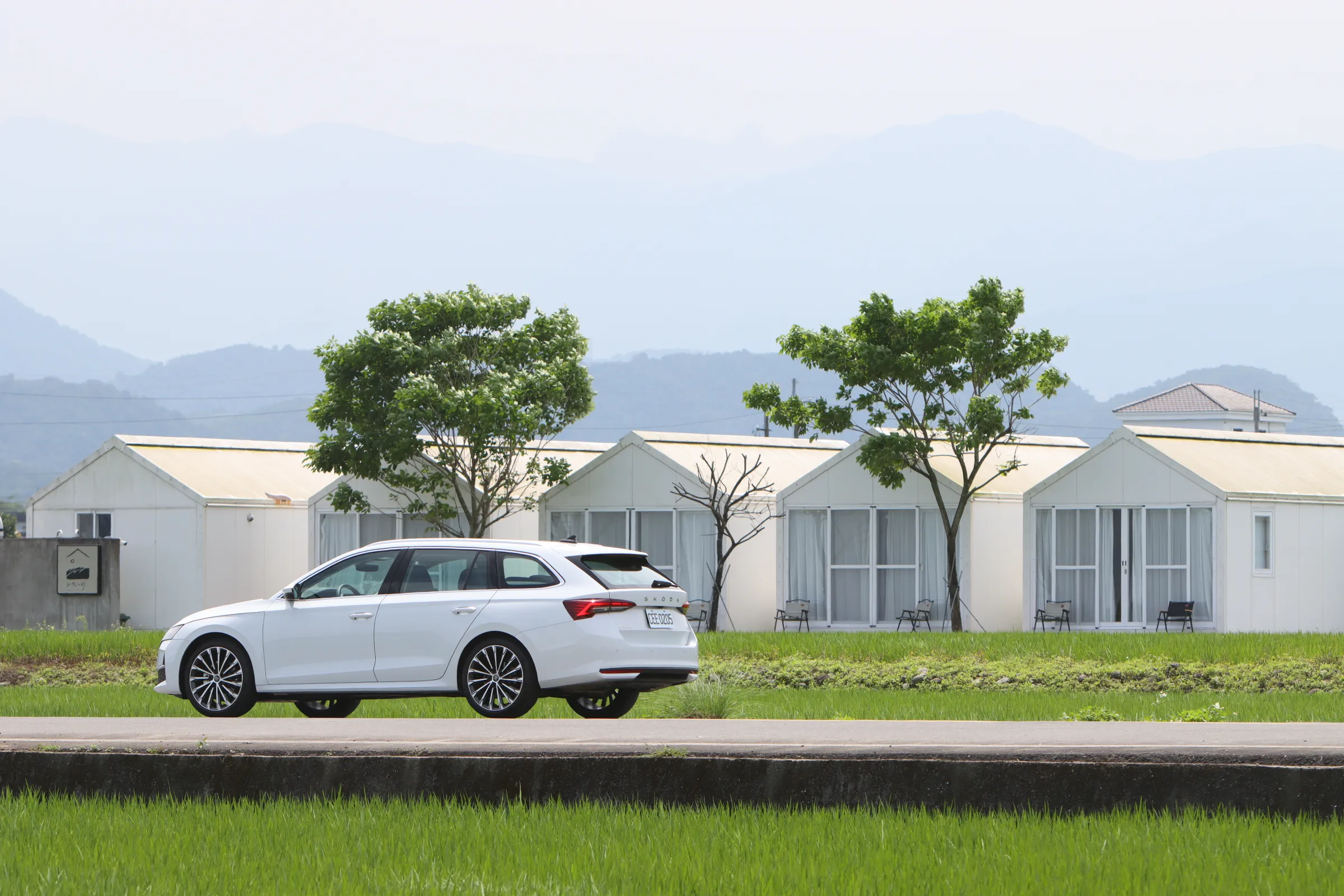 Octavia Combi在台灣市場屢次奪下進口旅行車銷售冠軍。(劉芯衣攝)