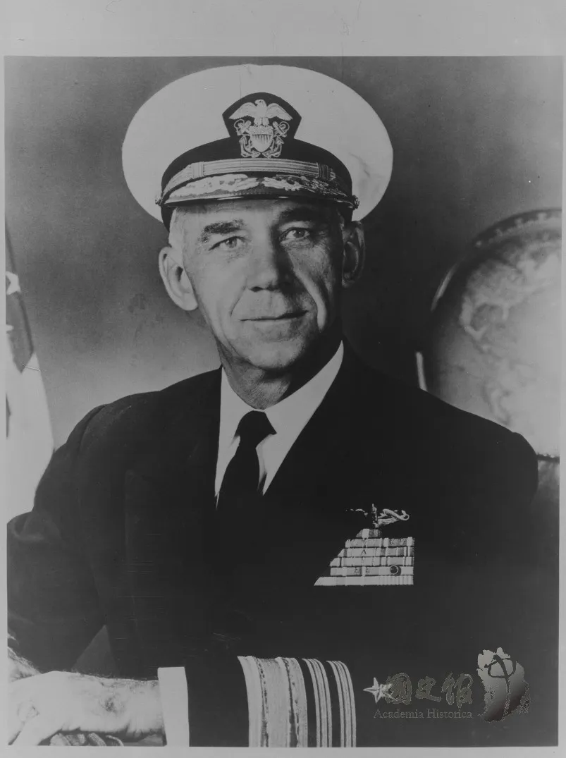 美軍協防台灣司令部第四任司令、已故美國海軍中將史慕德(Roland Smoot)。(美國海軍學會USNI官網)