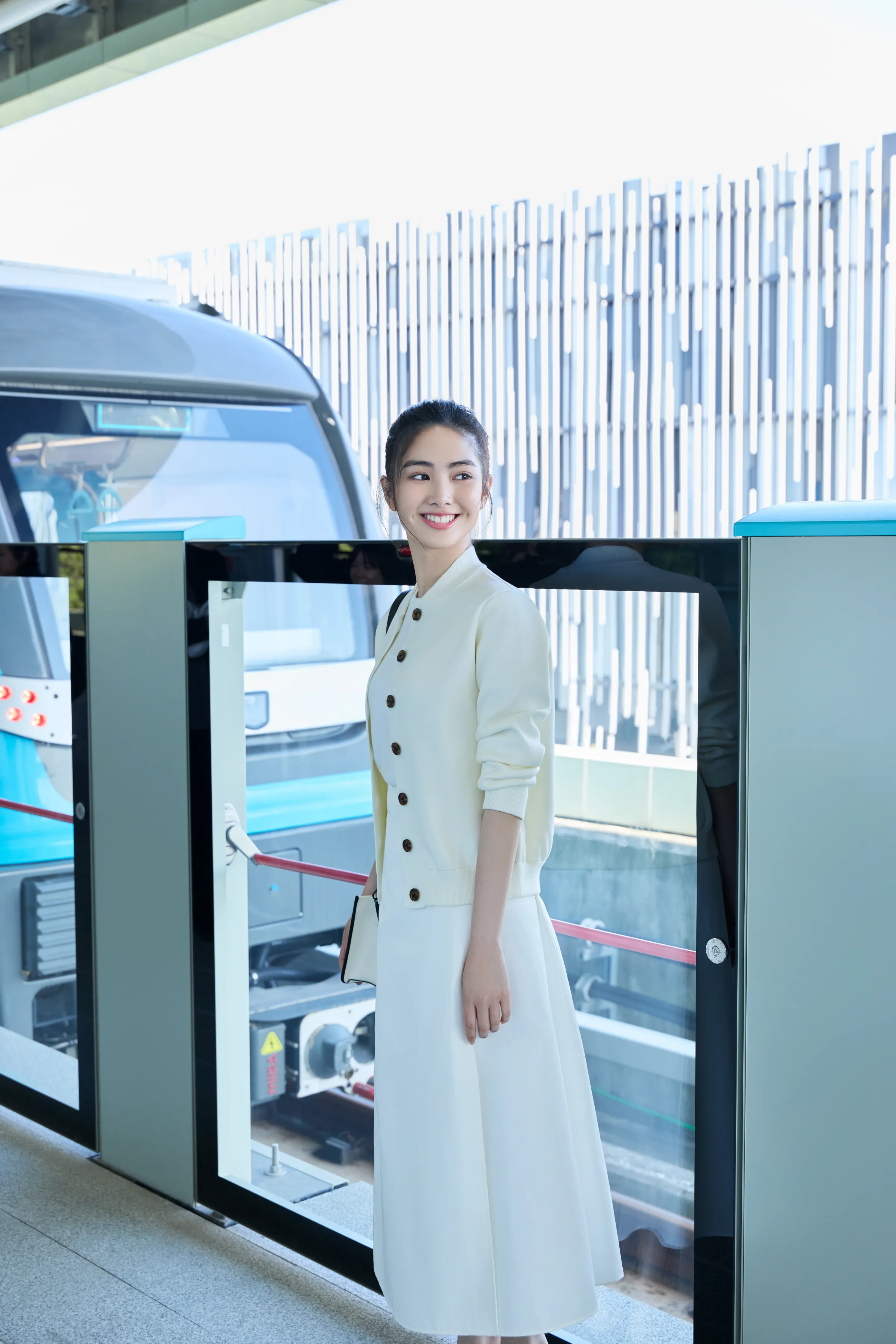 圖說:捷運三鶯線代言人雷嘉汭 (圖/新北市政府捷運工程局提供)