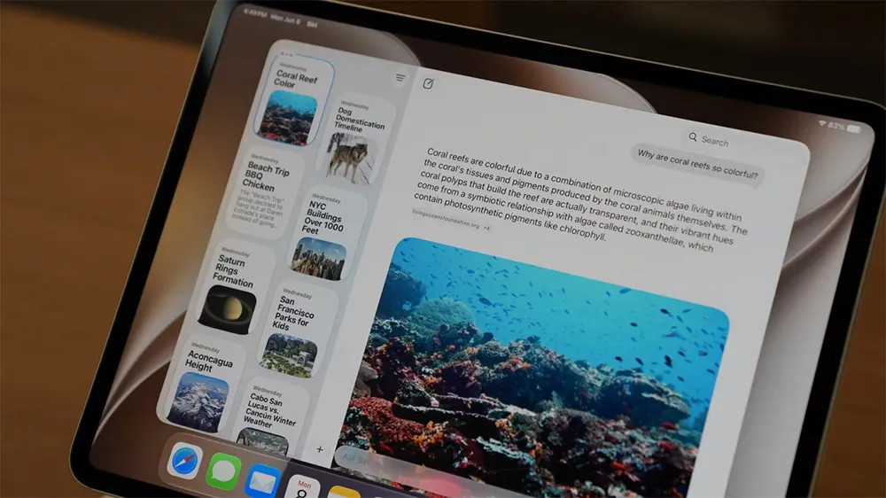 新版 Siri 將作為內建於 iPad、iPhone 和 Mac 的應用推出。圖片來源:華爾街日報