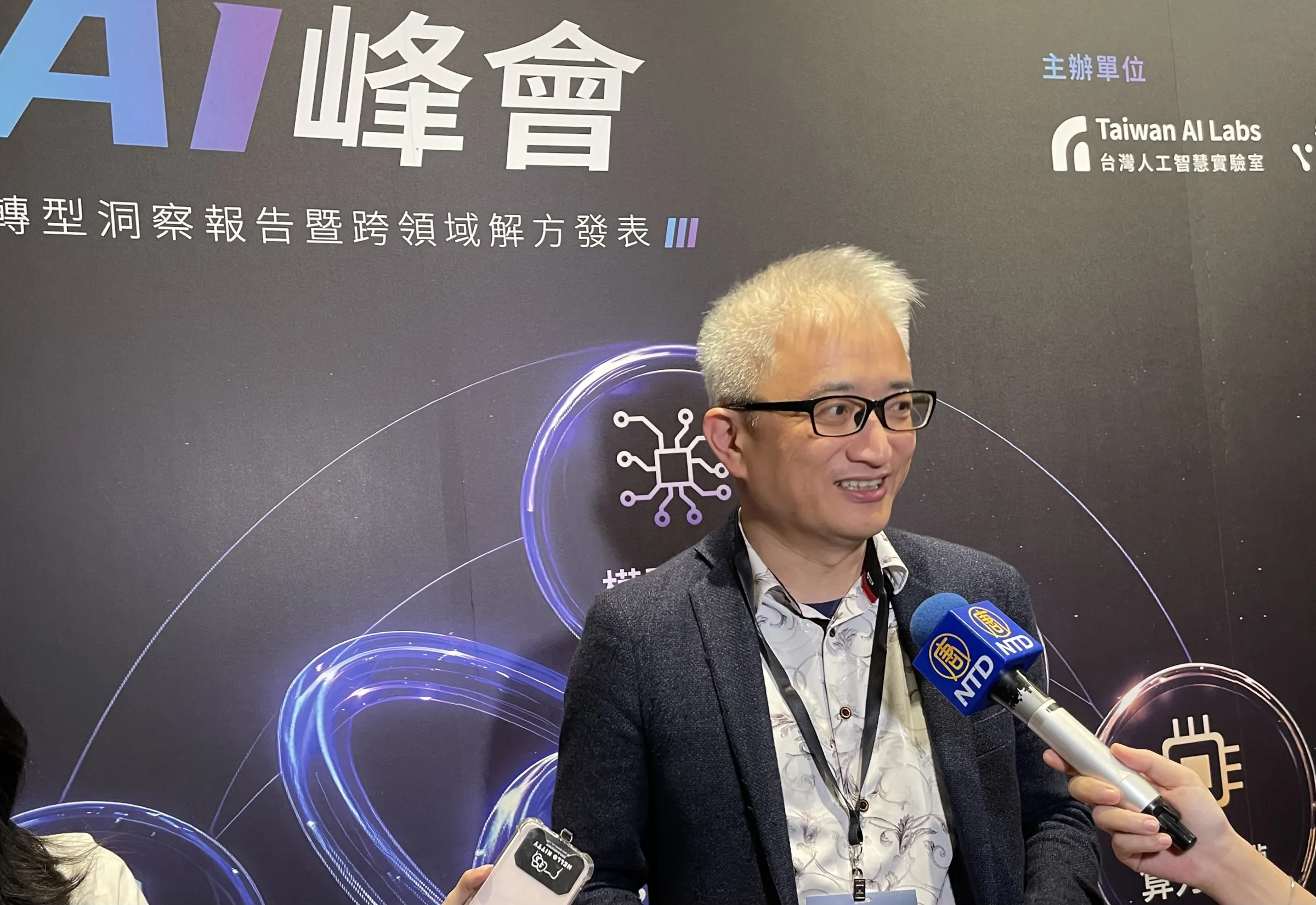 Taiwan AI Labs 創辦人杜奕瑾表示,台灣要成為AI強國,不能只賣硬體。(謝錦芳攝)