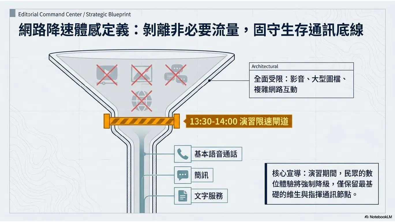 演習期間簡訊、電話照常,但高流量應用可能受限,官方保留「生存通訊底線」確保求救無礙,你準備好這30分鐘的體驗嗎?(圖/新北市府提供)