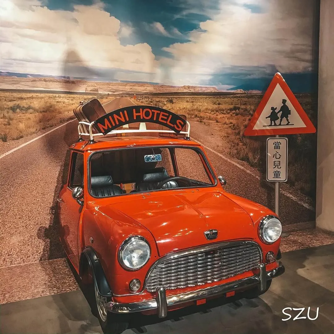 MINI HOTELS 逢甲館。(圖/IG @szuszu_xx 授權分享)