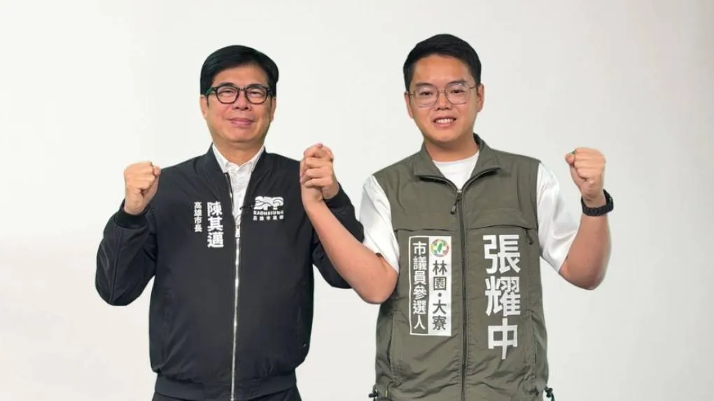 曾擔任高雄市長陳其邁團隊幕僚長達七年,張耀中憑藉勤跑基層、深入地方、傾聽民意。(圖/徐炳文翻攝)