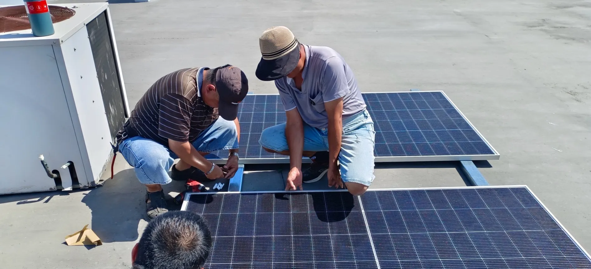 旗山大德社區-設置太陽能光電板(圖/高雄市政府環境保護局 提供)