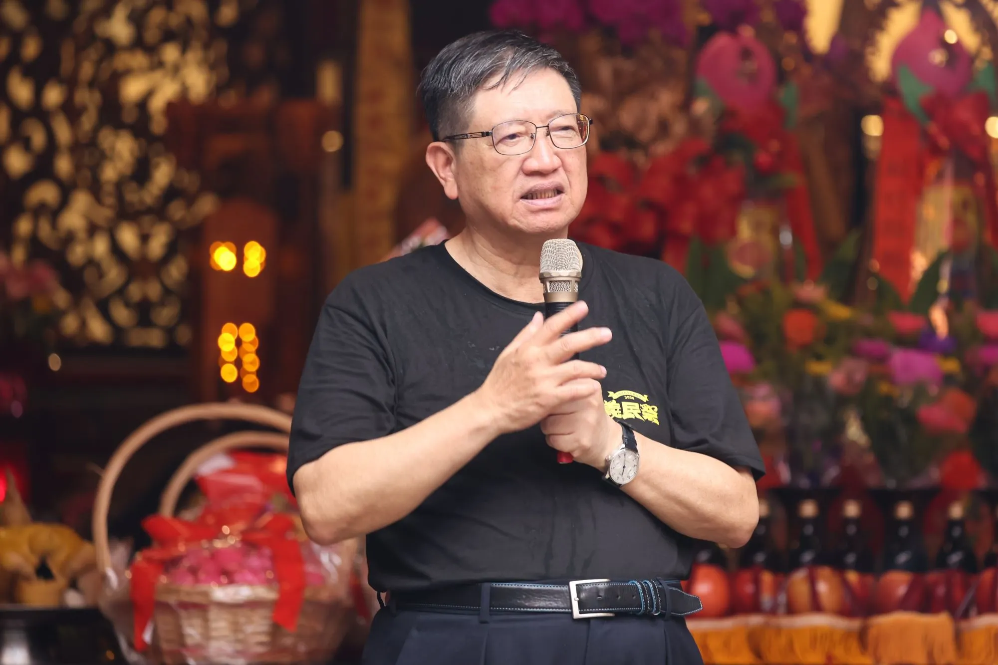 新竹縣長楊文科致詞。(圖/新竹縣政府提供)