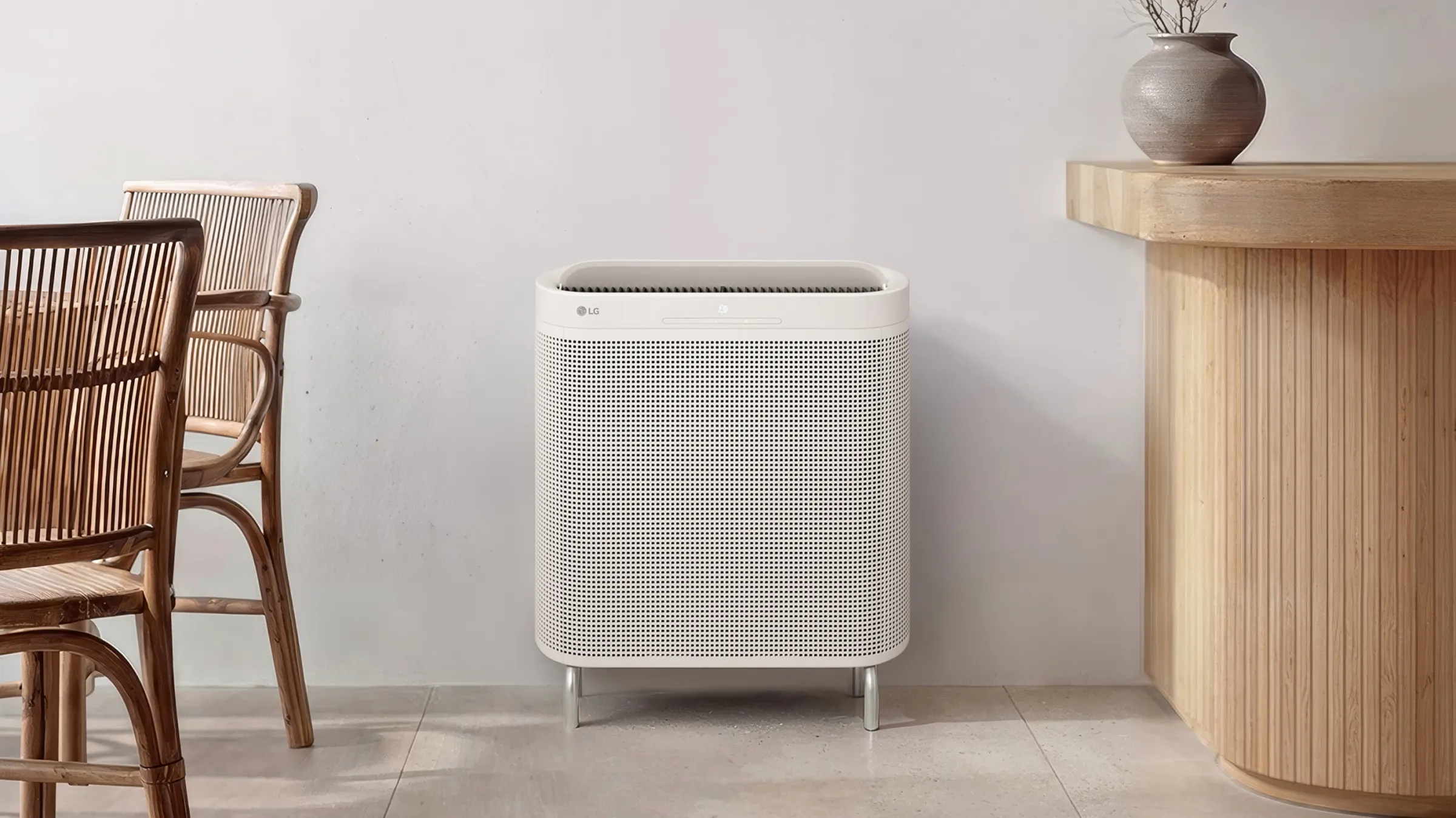 LG PuriCare WallFit邊淨機薄型設計能釋放更多生活空間
