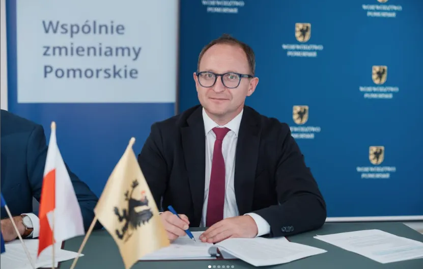 波蘭波美拉尼亞省副省長Marcin K. Skwierawski 。(取自skwierawski_sopot IG)