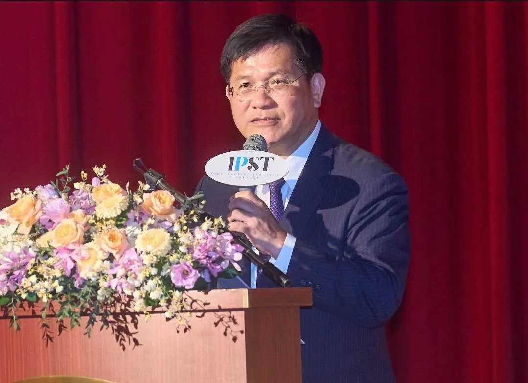 「台日外交國防論壇」9日於台北圓山大飯店舉行,圖為外交部長林佳龍。(印太戰略智庫)