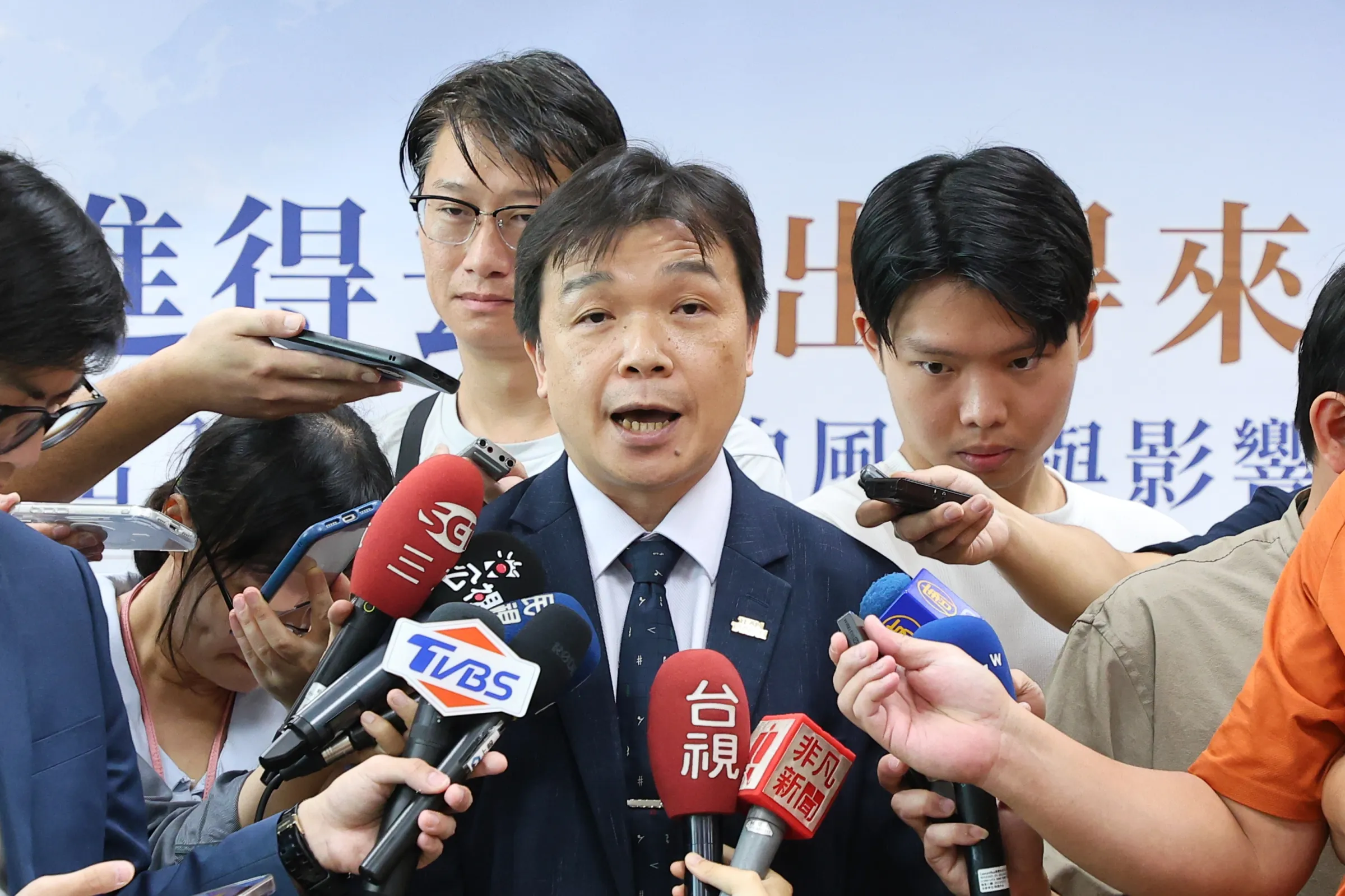 20260914-陸委會副主委沈有忠14日出席「進得去、出得來?中共出入境新規定的風險與影響」座談會。(顏麟宇攝)