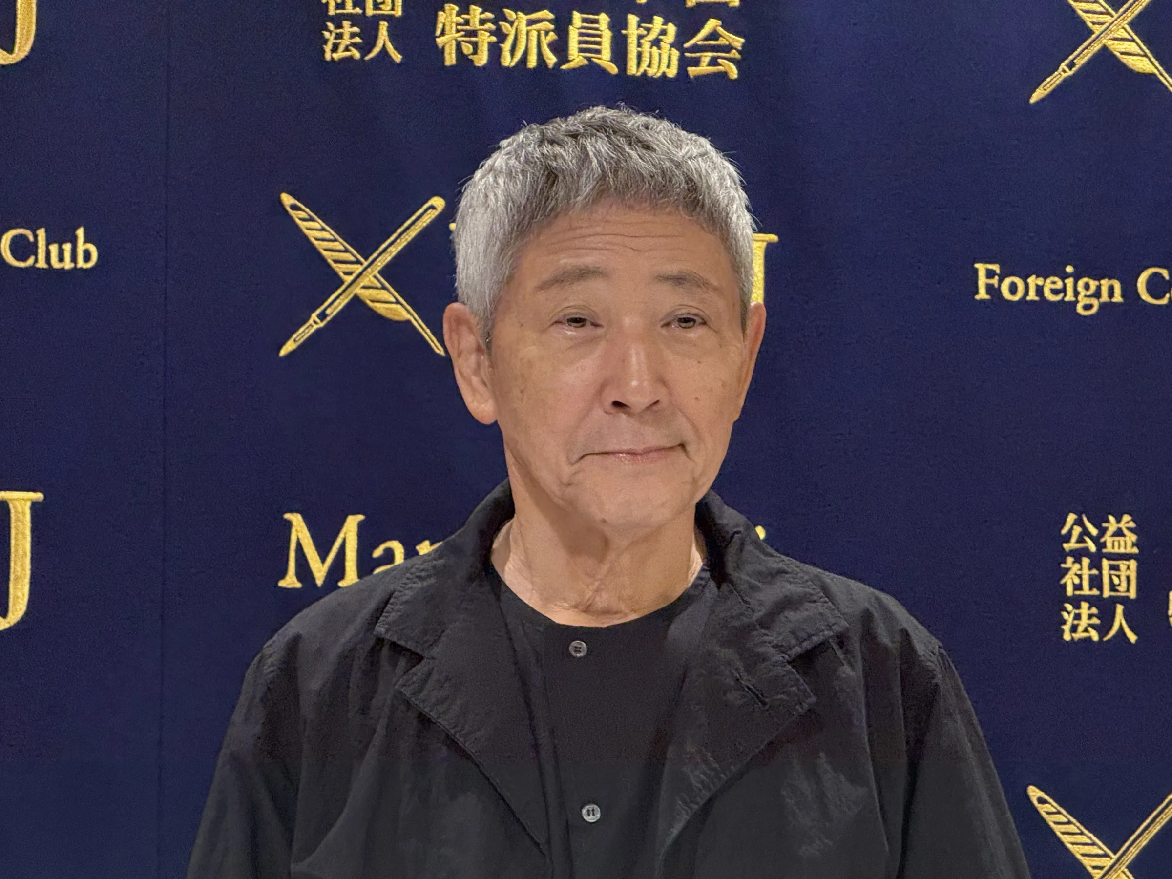 深夜食堂睽違七年推新作,小林薰答風傳媒提問稱劇組齊聚是奇蹟,並驚喜預告台灣女星客串以答謝粉絲。(黃信維攝)