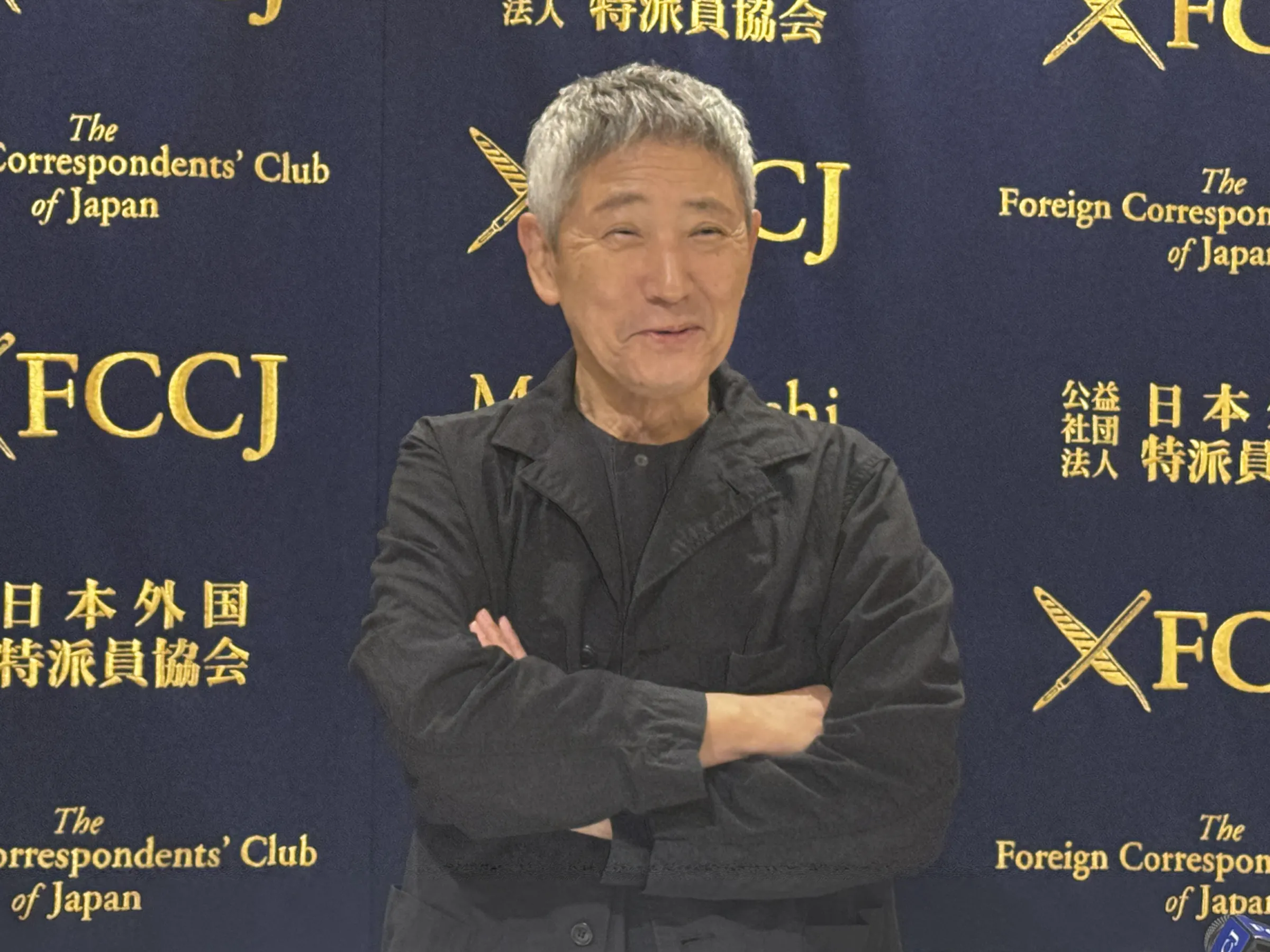 深夜食堂睽違七年推新作,小林薰答風傳媒提問稱劇組齊聚是奇蹟,並驚喜預告台灣女星客串以答謝粉絲。(黃信維攝)