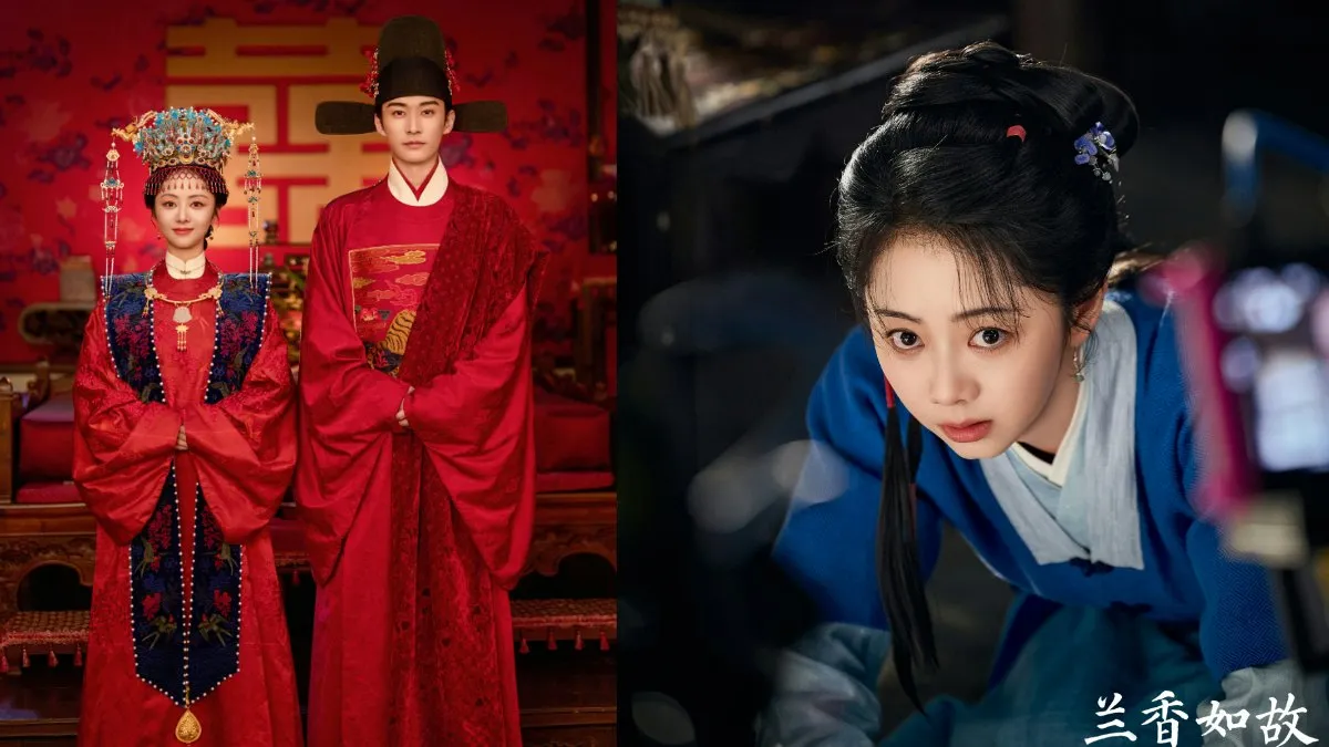 騰訊近年「最高熱度」陸劇排行TOP3:譚松韻、劉學義《蘭香如故》(圖/取自微博)
